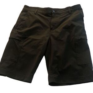 Dip olive army Camo green hiking shorts 32